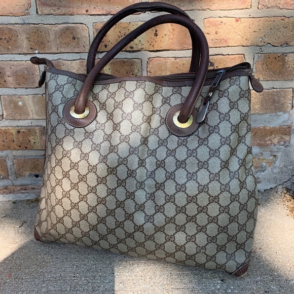 Vintage Gucci Tote - Picture 3 of 16